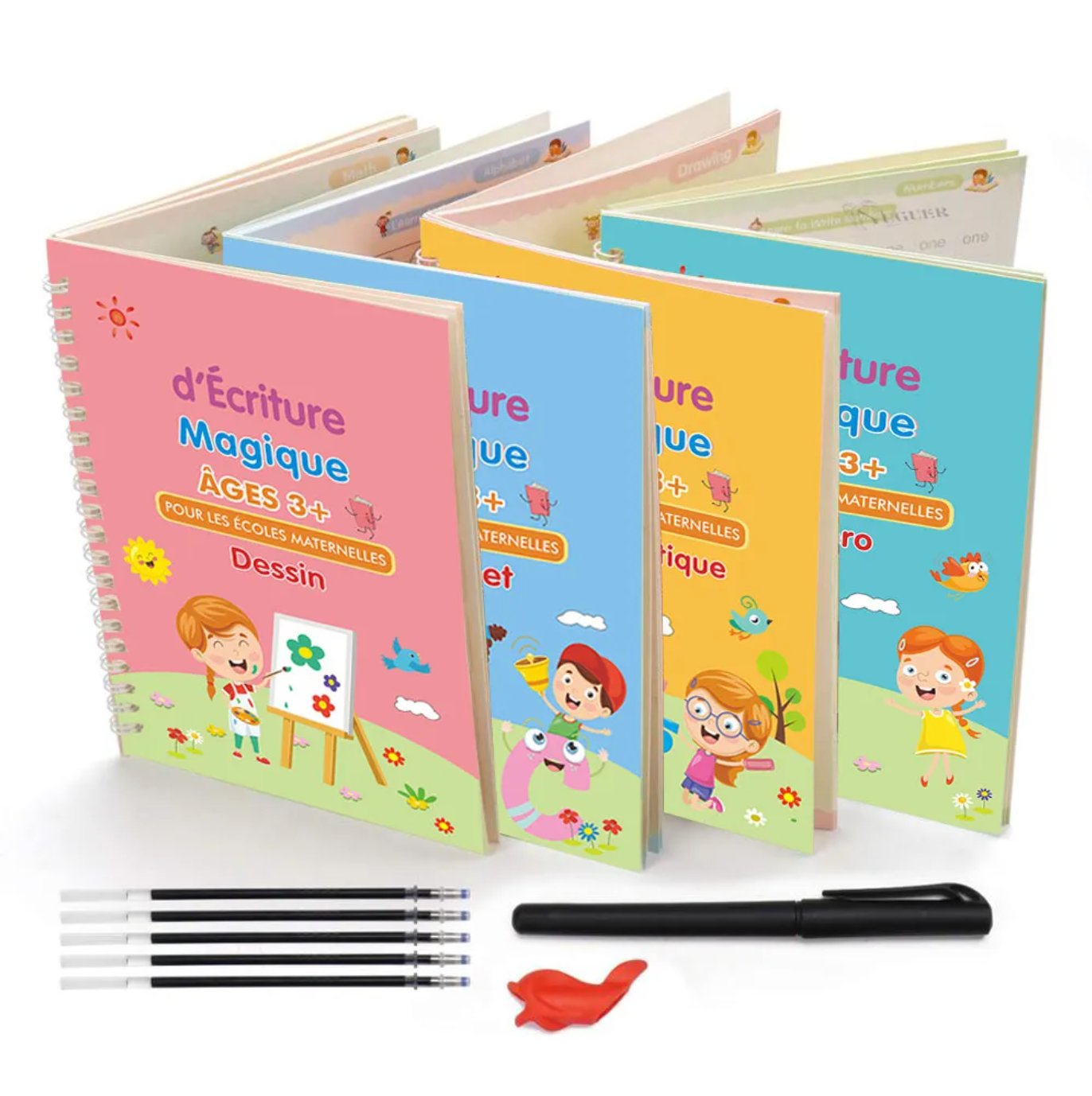 Cahier magique d'écriture pour enfants - Améliorez les compétences