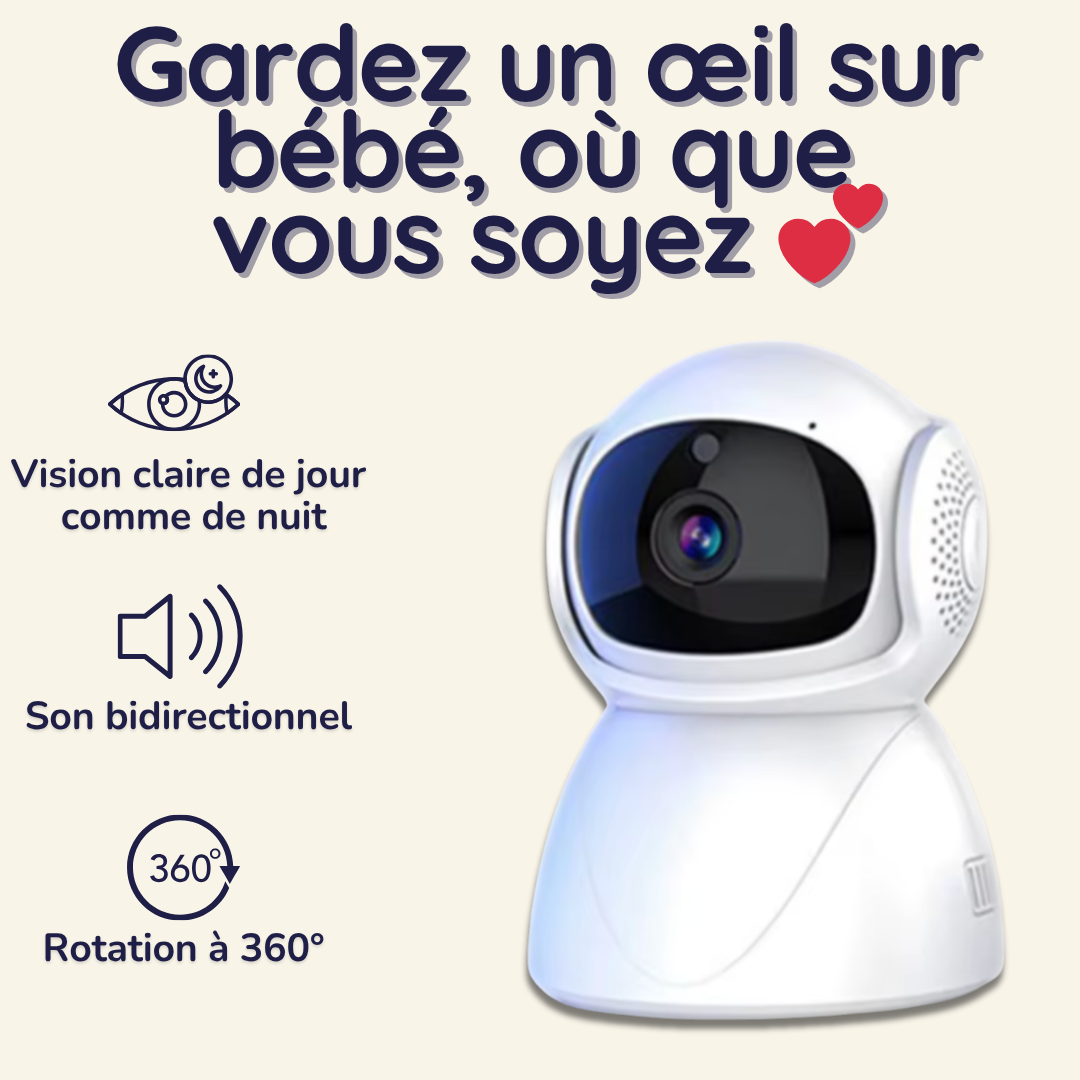 Babyphone Connecté 360° - Passion Bébé