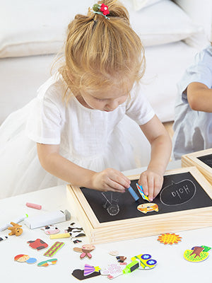 Tableau de dessin double sens Montessori