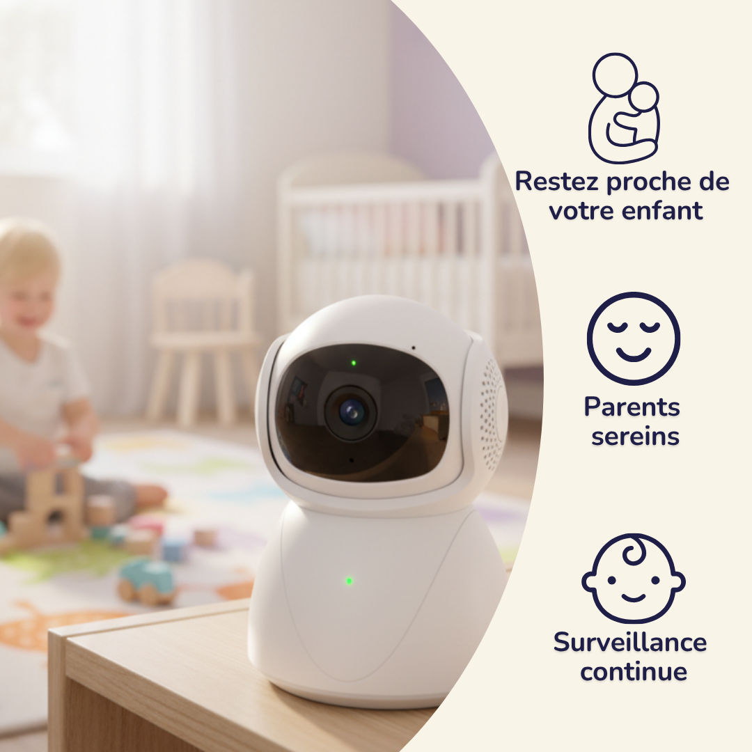 Babyphone Connecté 360° - Passion Bébé