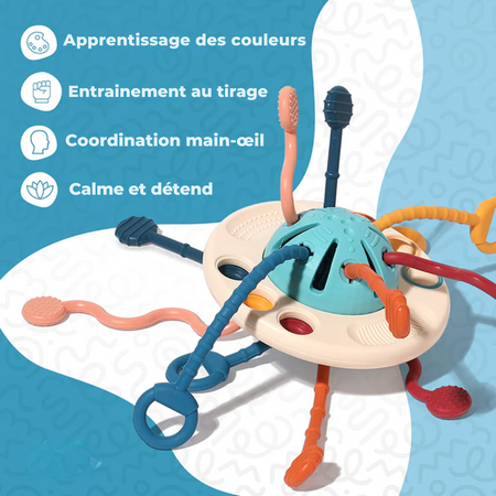 Jouet à tirer Montessori